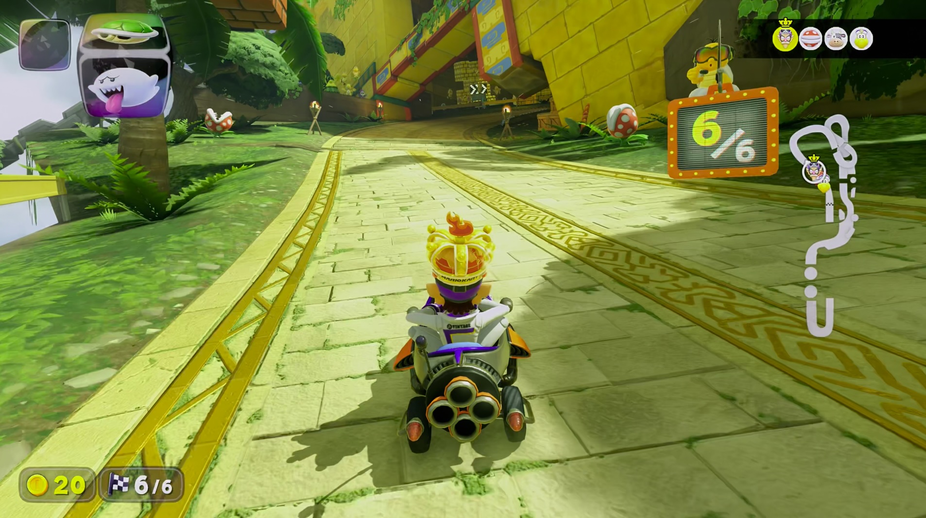 Mario Kart World Waluigi