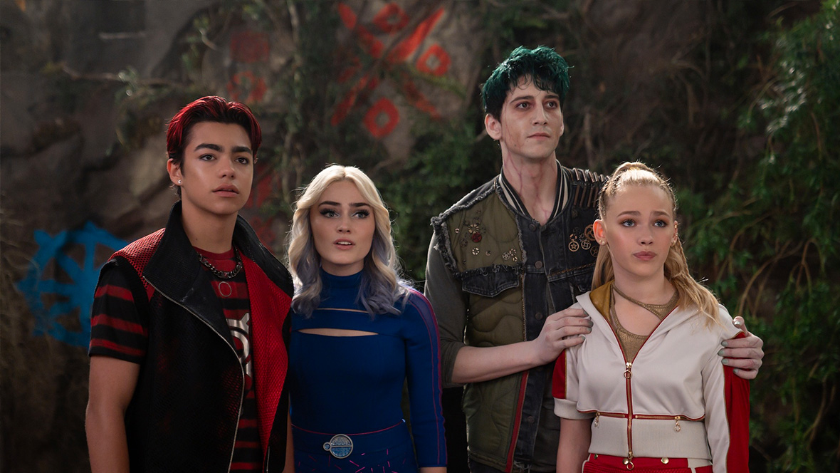 Zombies 4: Dawn Of The Vampires. Image: Disney+.