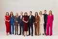 10 NEWS+: Samantha Butler, Brianna Parkins, Angela Bishop, Hugh Riminton, Amelia Brace, Denham Hitchcock, Ursula Heger, Ashleigh Raper, Bill Hogan and Carrie-Anne Greenbank. Image: Network Ten.