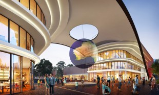 Architect's render of Central Coast Studios. Image: CKDS Architecture.