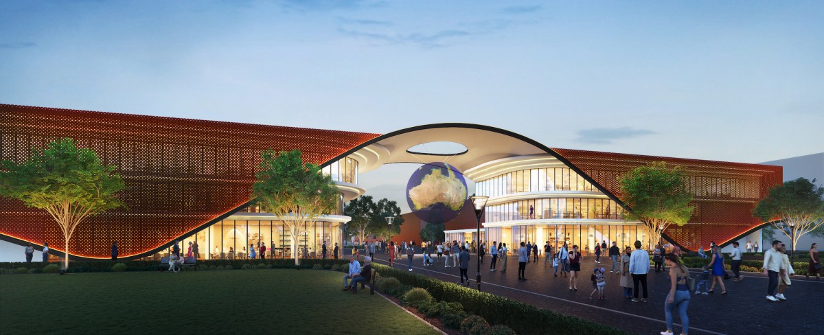 Architect's render of Central Coast Studios. Image: CKDS Architecture.