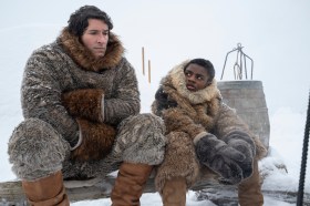Tom Ellis and Eddie Karanja in Washington Black. Image: Disney+/Lilja Jonsdottir. Streaming July 2025.