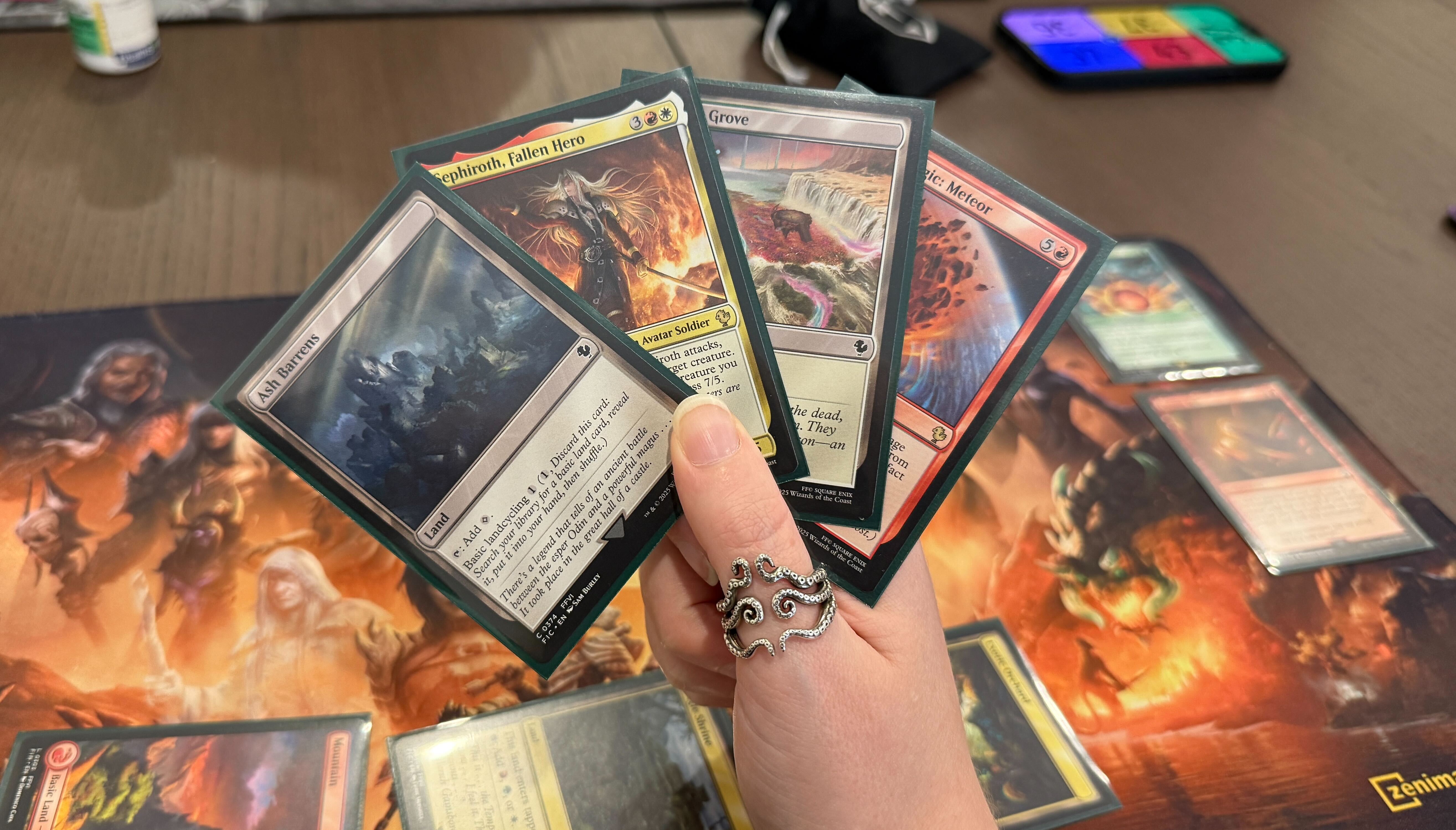 Cloud Final Fantasy Commander Deck Magic: The Gathering