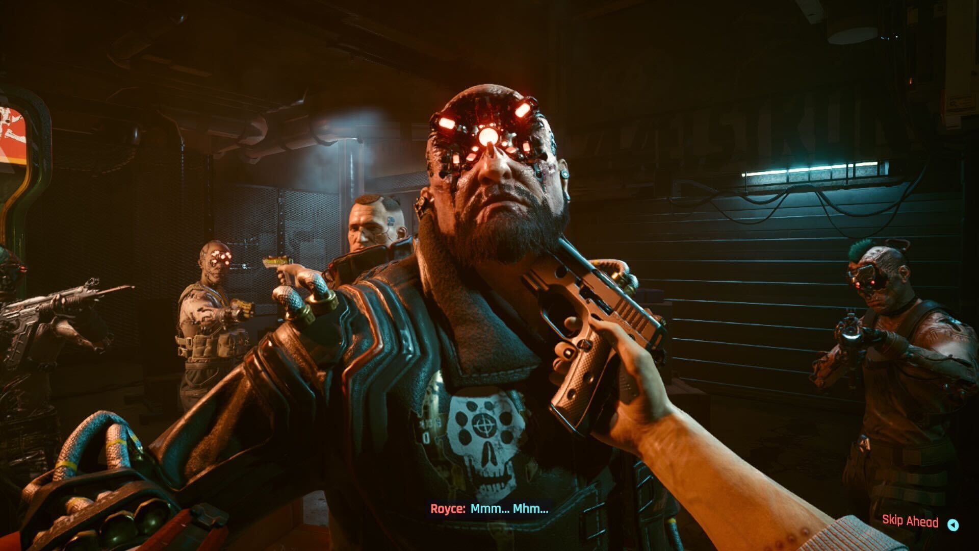 Cyberpunk 2077 Switch 2 Royce Fight