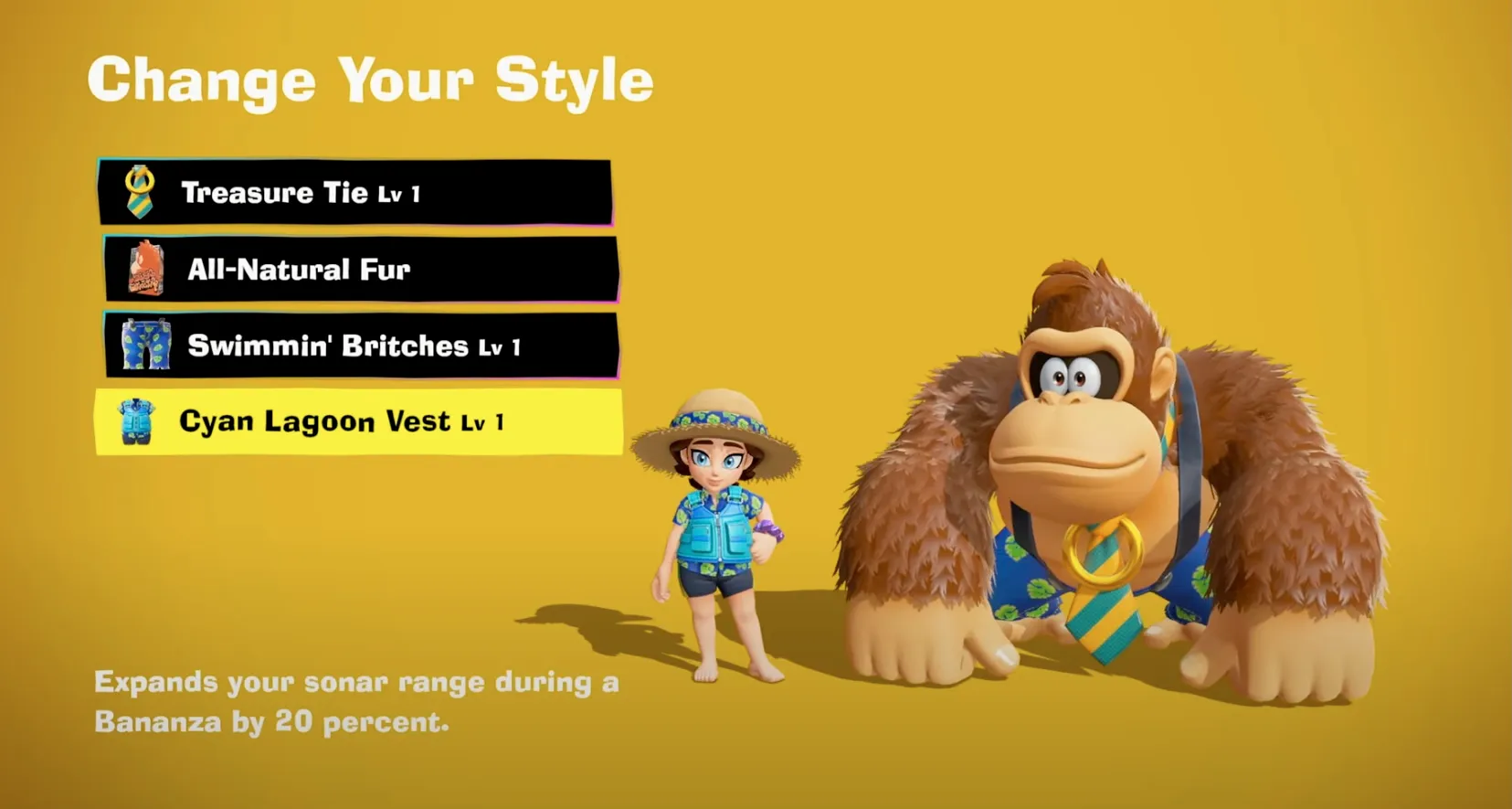Donkey Kong Bananza Dk Pauline Dress Up