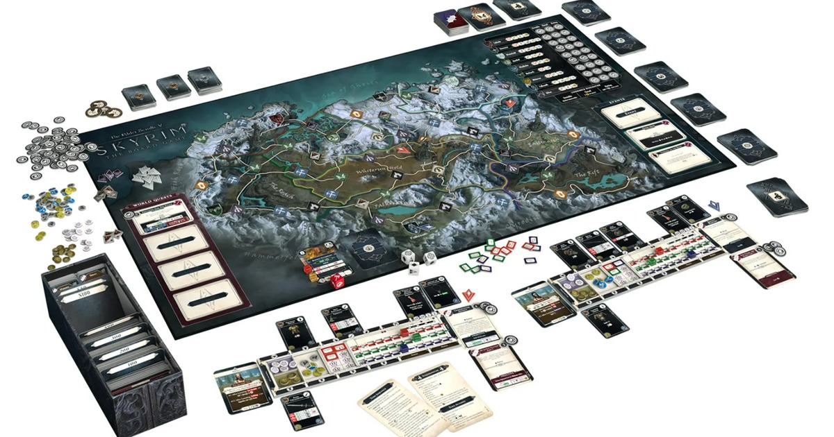 The Elder Scrolls Skyrim Board Games