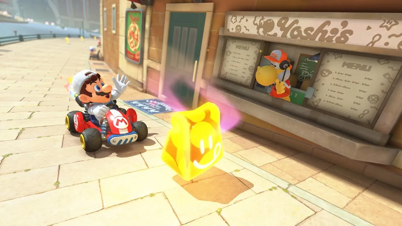 Mario Kart World Costumes Dash Food