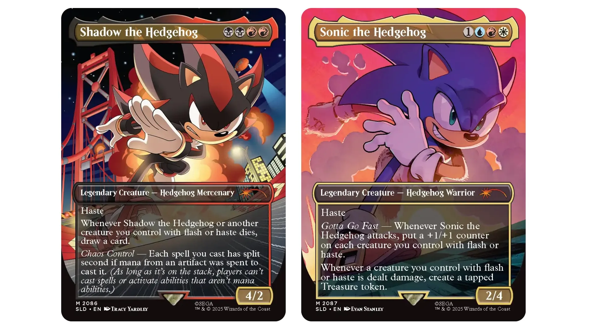 Sonic The Hedgehog Magic The Gathering Cards