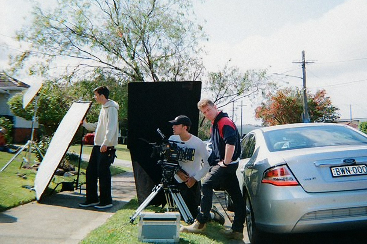 Gus Devylder Behind The Camera At Aftrs. Image Supplied.