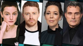 The cast of Pride and Prejudice. Photos: Emma Mcintyre/Pascal Le Segretain/Matt Holyoak/Steve Granitz. Images supplied by Netflix.