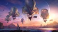 Concept art for Avatar: Fire and Ash, which will screen in IMAX. Image: Dylan Cole/Twitter @DisneyD23