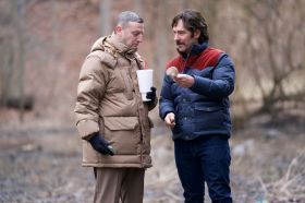 Tim Robinson and Paul Rudd in Friendship. Image: A24/Paramount Pictures Australia