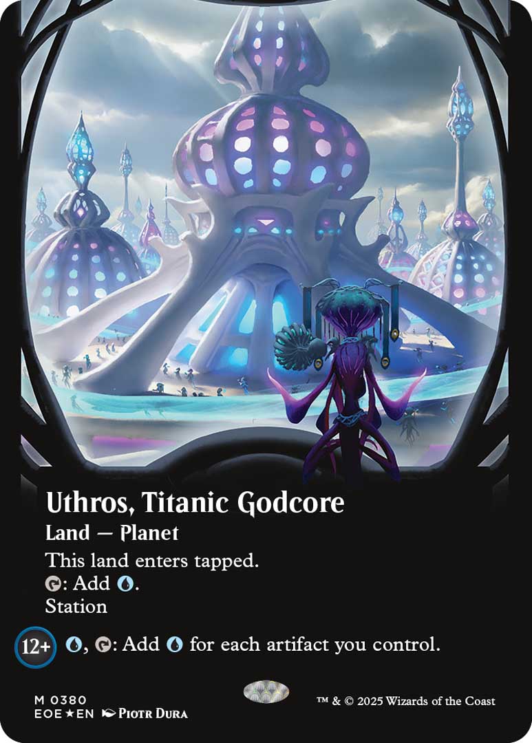 Magic The Gathering Edge Of Eternities Art Cards