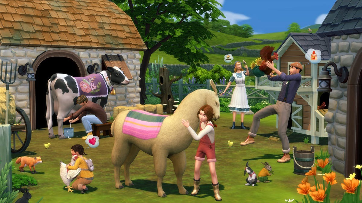 The Sims 4 Cottage Living