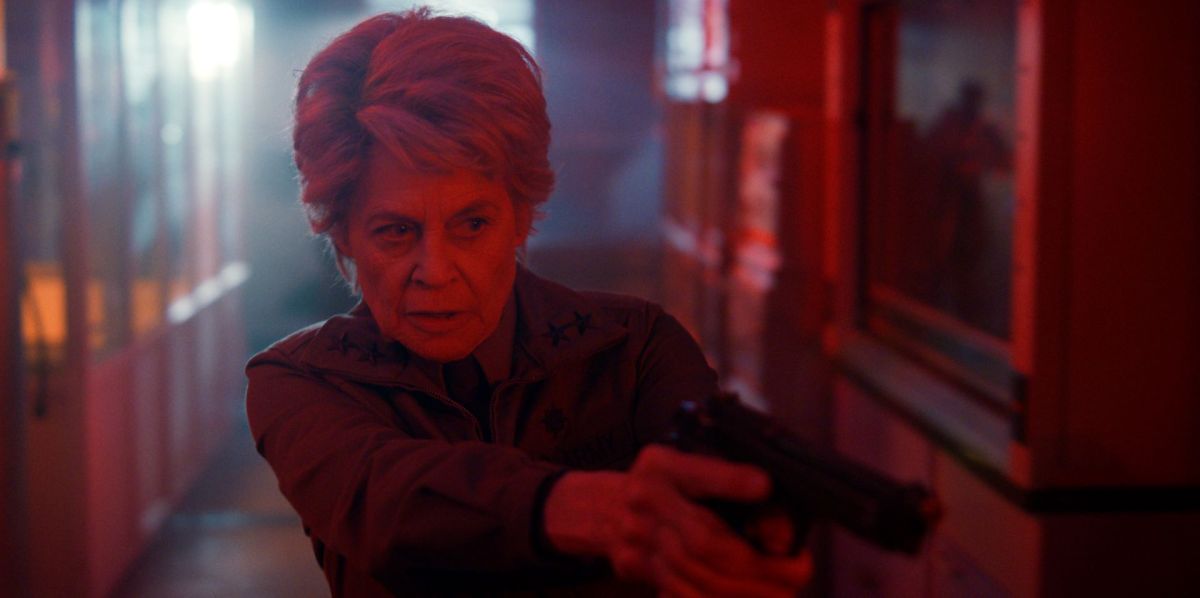 Linda Hamilton In Stranger Things 5. Image: Netflix