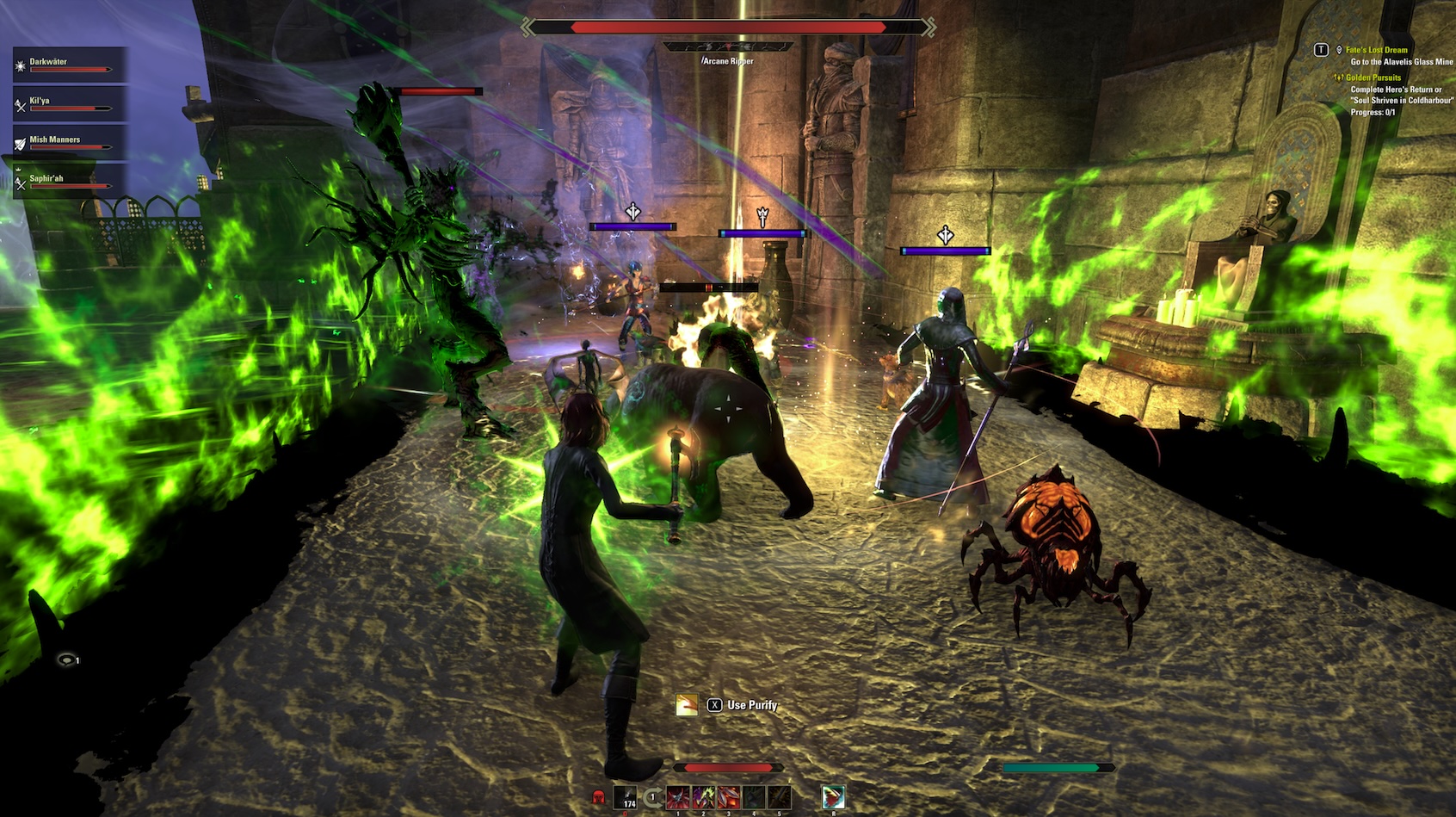 The Elder Scrolls Online Dungeon Gameplay