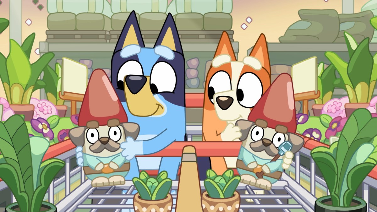 Bluey episode, Hammerbarn. Image: ABC / BBC Studios / Ludo Studio.