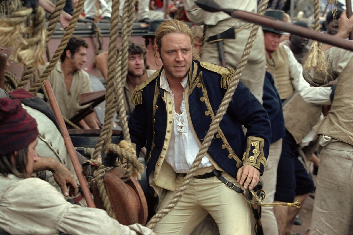Master And Commander: The Far Side Of The World. Image: Roadshow Films. Great Films Streaming.