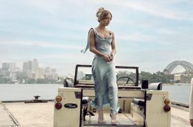 Sydney Sweeney and Glen Powell in Anyone But You. Image: Sony Pictures Entertainment.