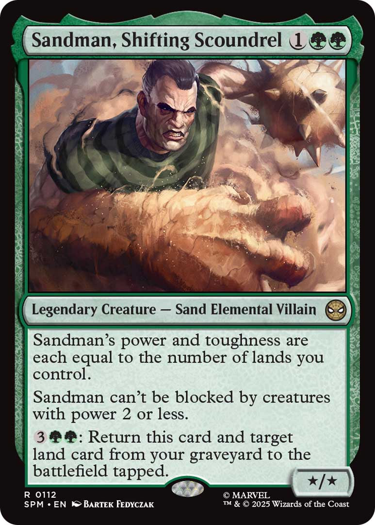 Sandman, Shifting Scoundrel.