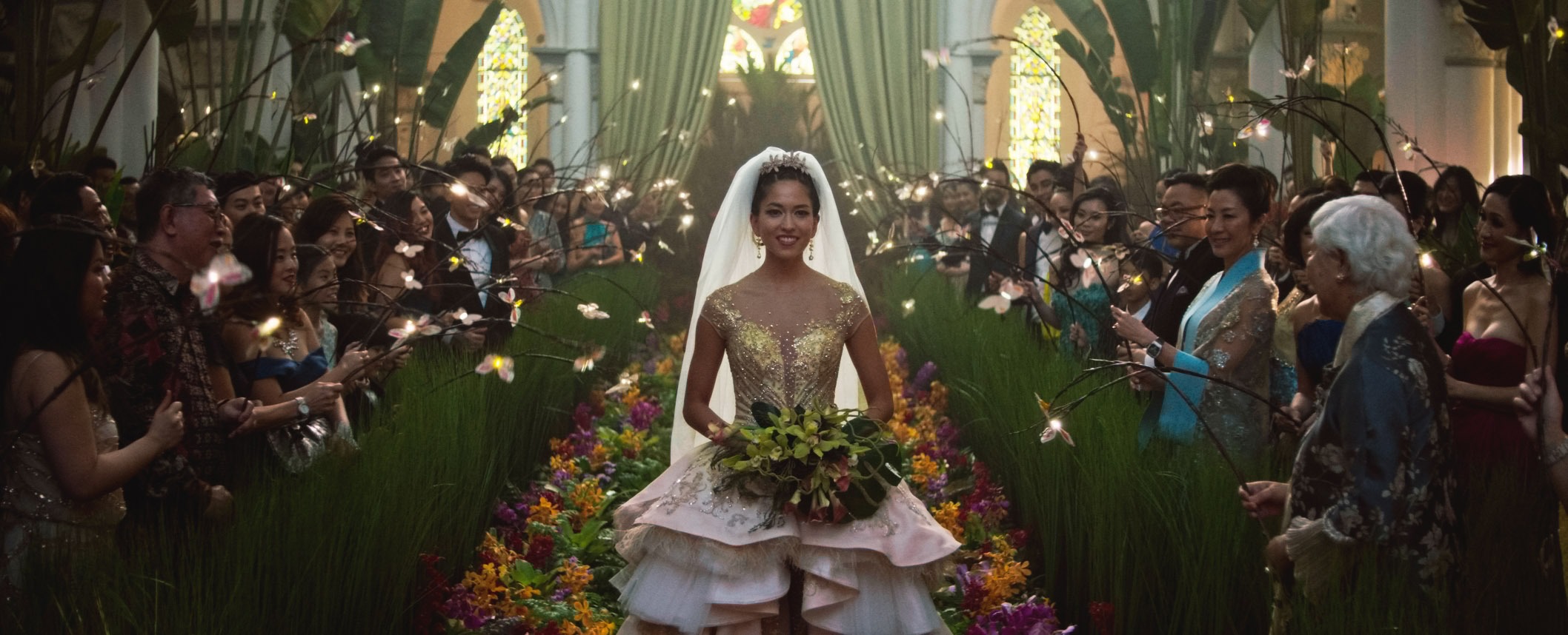 Crazy Rich Asians. Image: Warner Bros. Pictures. Streaming On Prime Video.