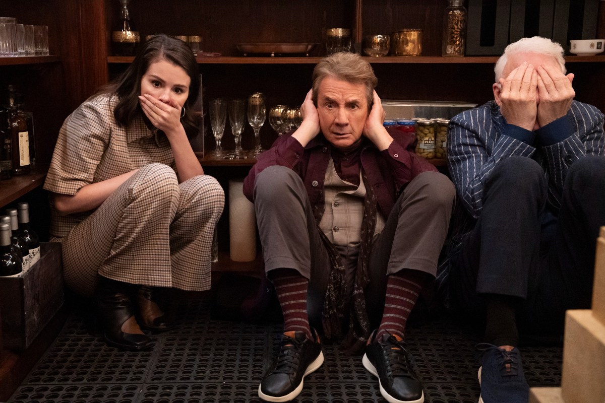 Only Murders In The Building. Image: Hulu. Streaming On Disney+. Best New Shows.