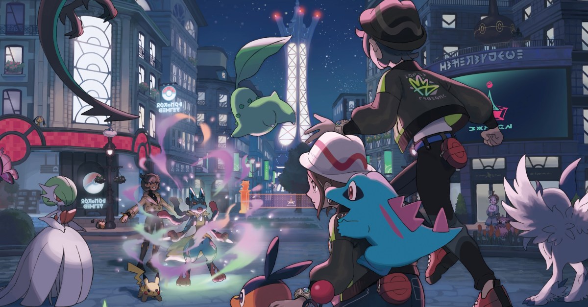 pokemon legends z-a plot release date characters key art