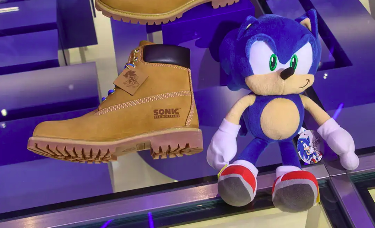 sonic the hedgehog timberland