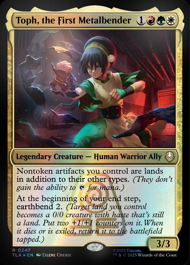 Mtg Avatar The Last Airbender Cards
