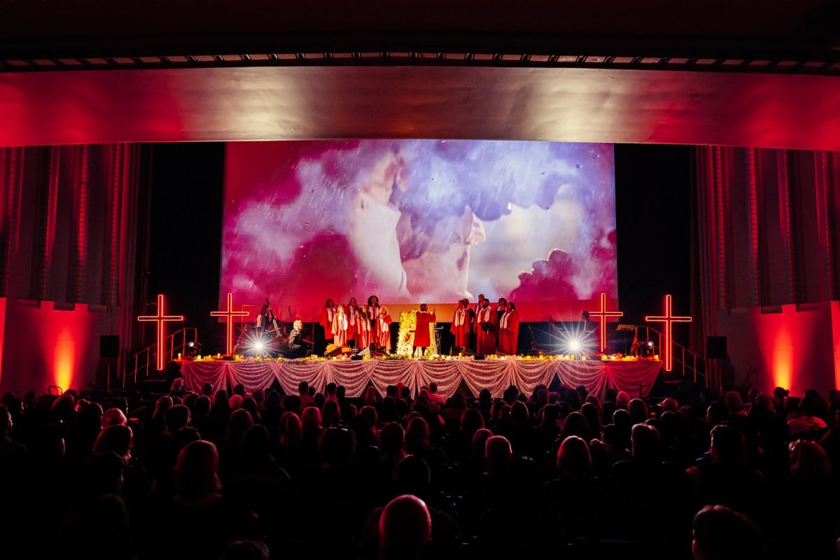 Romeo + Juliet with Live Band and Choir. Image: Mitch Lowe.