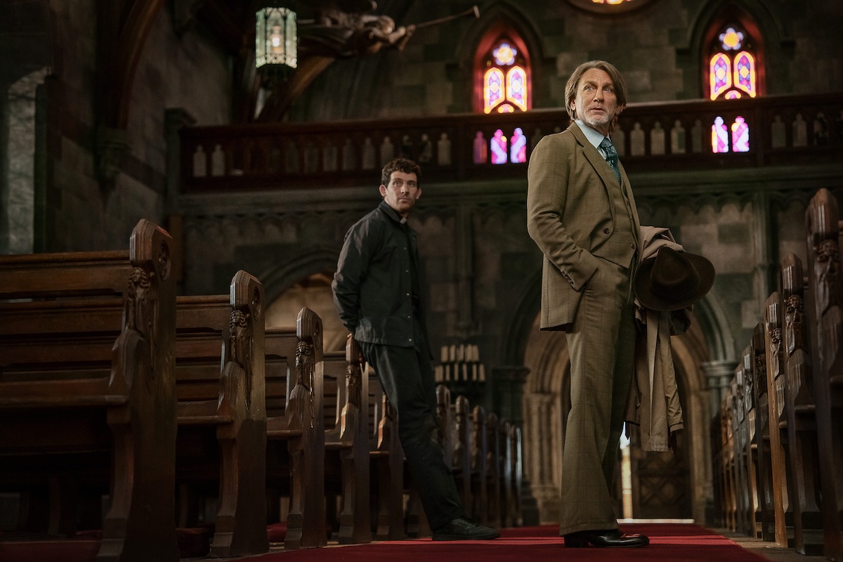 First Look At Wake Up Dead Man: A Knives Out Mystery. Image: Netflix. In Cinemas In November.