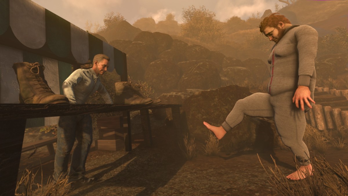 Baby Steps. Image: Devolver Digital.