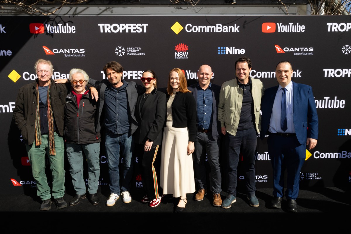 John Polson And Festival Alumni Arrive At The Tropfest Launch Event. Image Supplied.