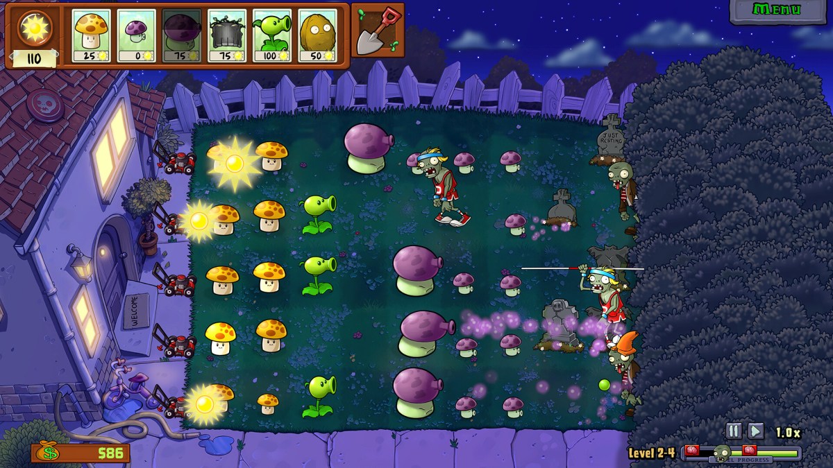 Plants Vs Zombies: Replanted. Image: Popcap Games / The Lost Pixels. New Video Games.