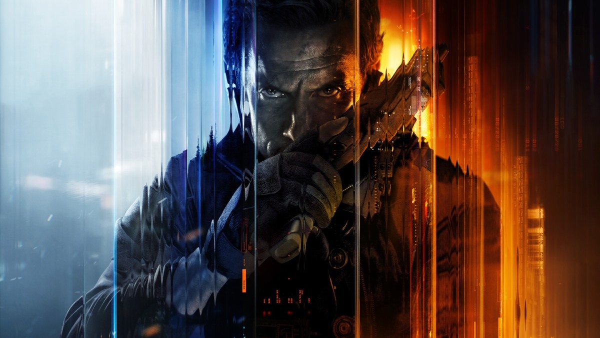 call of duty black ops 7 xbox game pass. A digital image, heavily stylised and distorted, of a military-style figure nursing a handgun and looking moodily at the viewer.