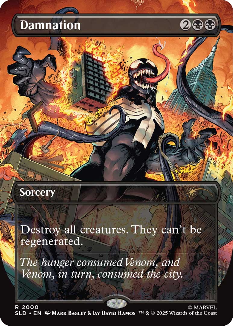 Spider-Man Marvel Mtg Secret Lair Cards