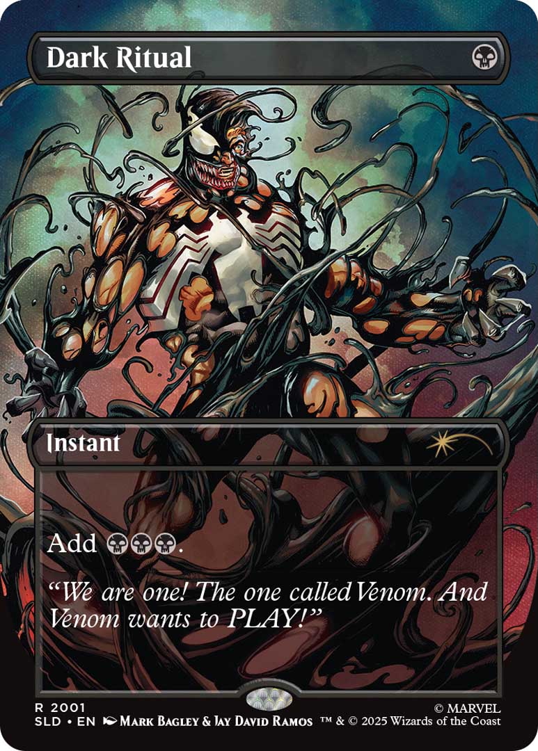 Spider-Man Marvel Mtg Secret Lair Cards
