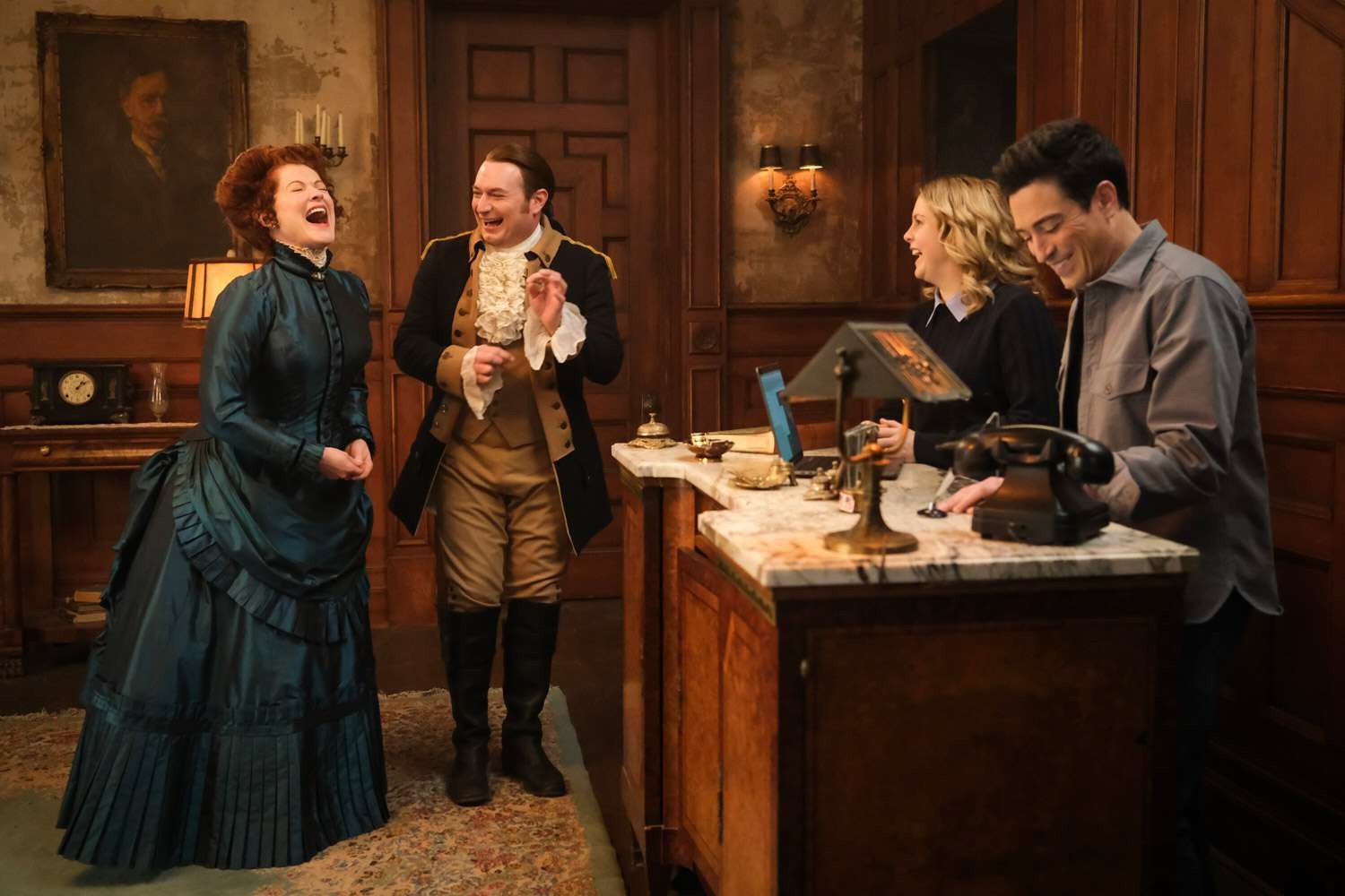 Ghosts Us. Image: Cbs. Streaming On Paramount+.