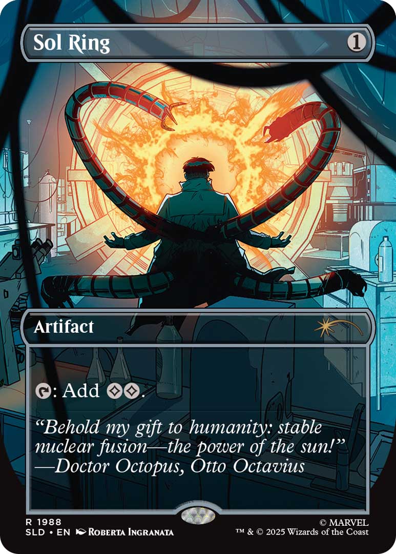 Spider-Man Marvel Mtg Secret Lair Cards