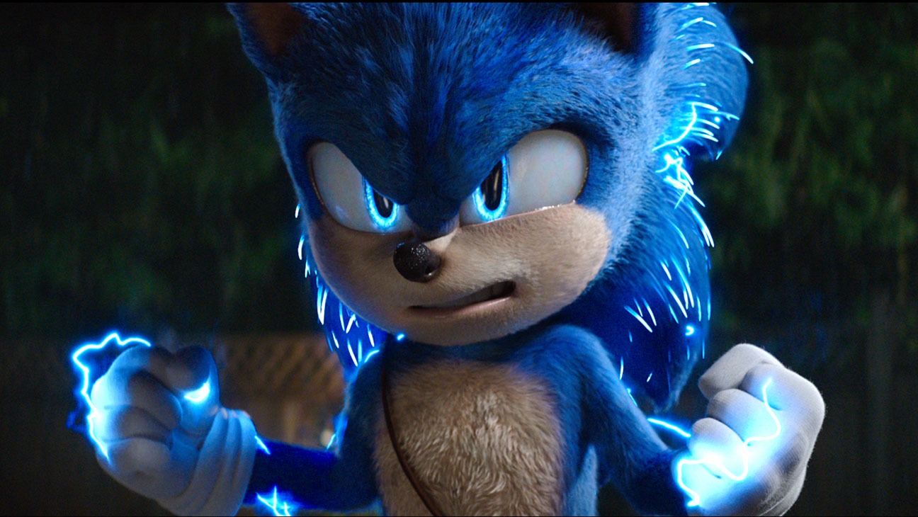 Sonic The Hedgehog. Image: Paramount Pictures. Streaming On Netflix.