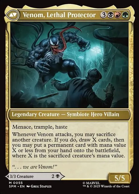 Eddie Brock Mtg Spider-Man Synergy