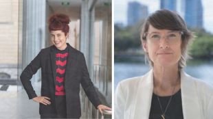 From left, Ruby Arrowsmith-Todd and Nerida Groth. Images: Natalie Miller Fellowship.