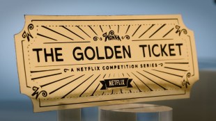 Wonka's Golden Ticket. Image: Netflix.