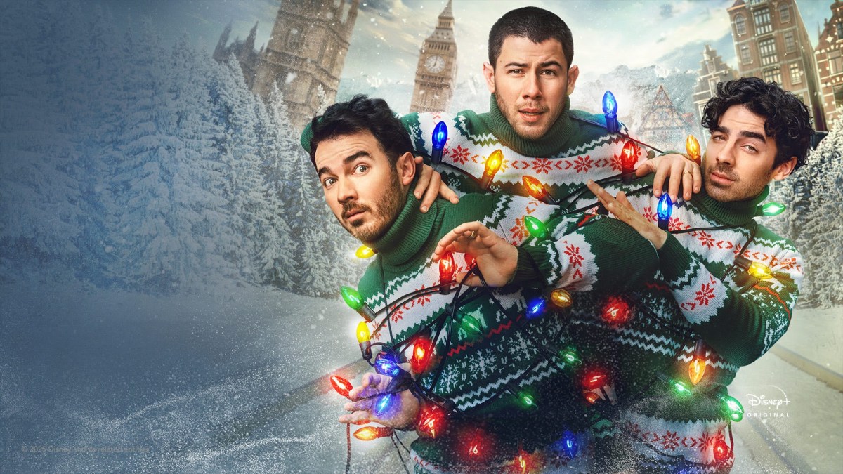 A Very Jonas Christmas Movie. Image: Disney+.