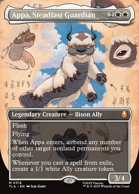 Mtg Avatar The Last Airbender Appa