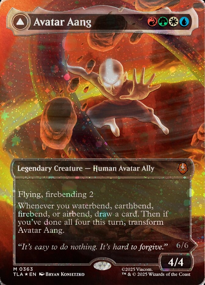 Mtg Avatar The Last Airbender Aang