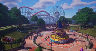 disneyland fortnite collaboration island theme park