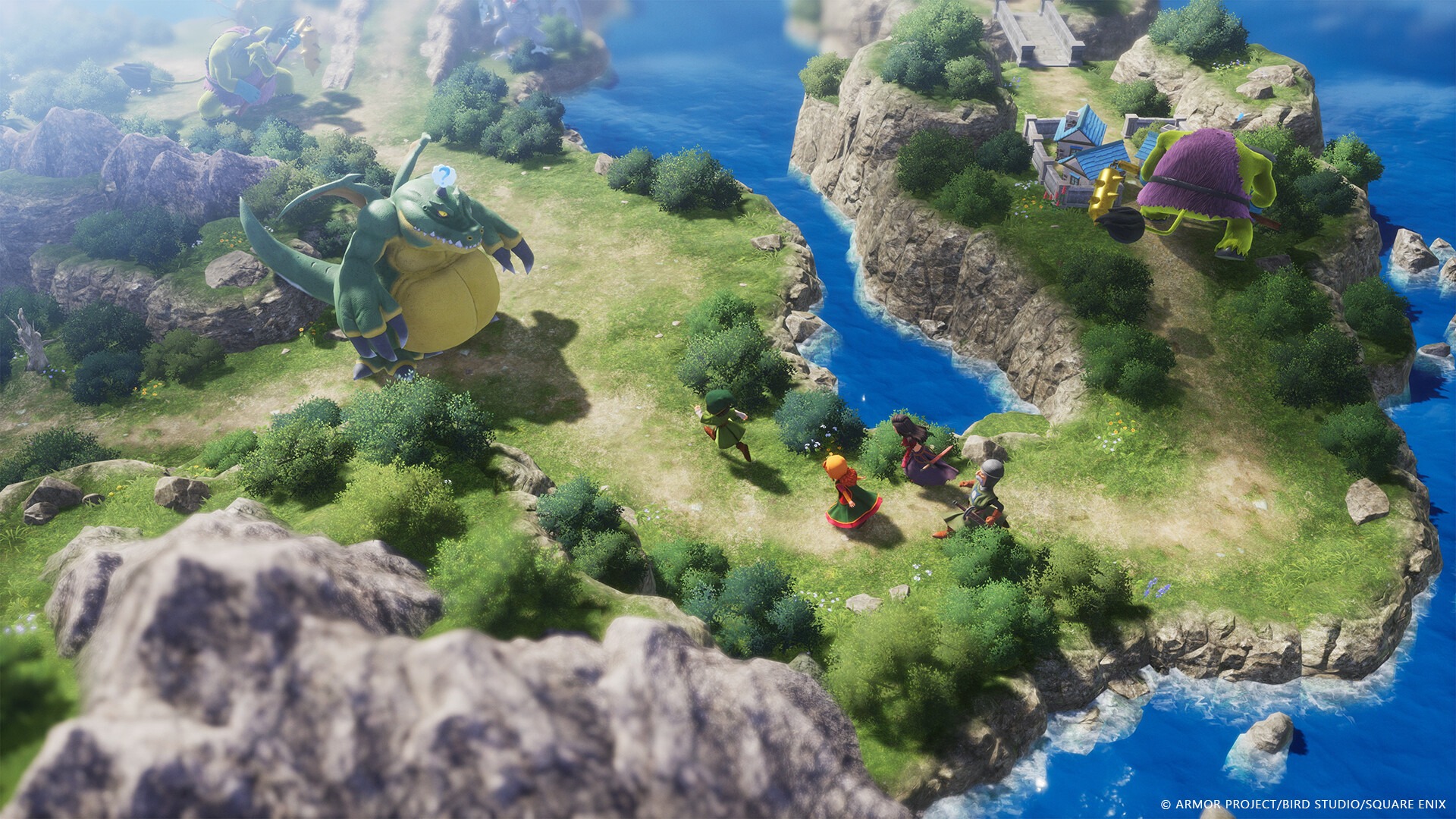 Dragon Quest 7 Reimagined. Image: Square Enix / Hexadrive.