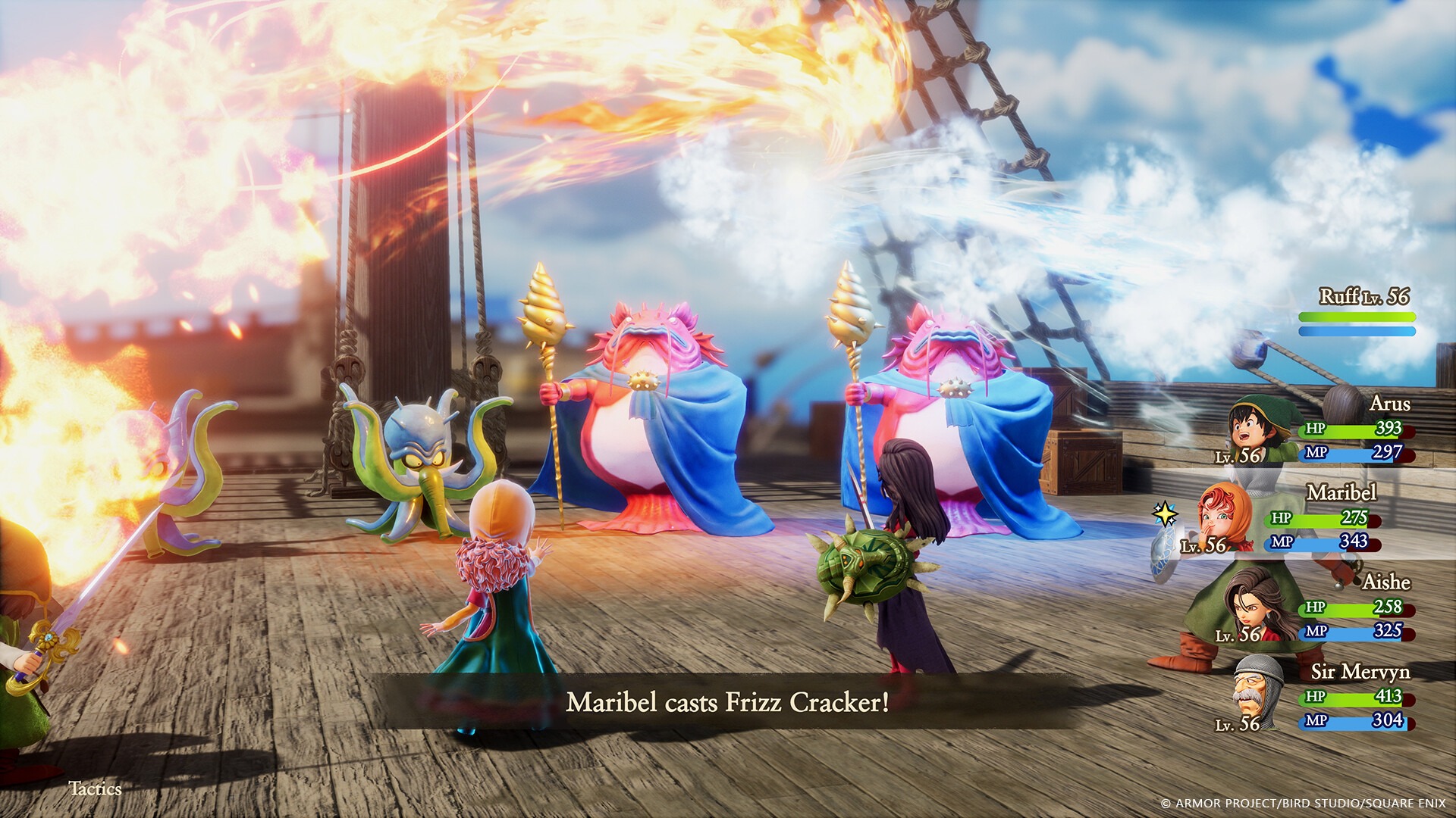 Dragon Quest 7 Reimagined. Image: Square Enix / Hexadrive.