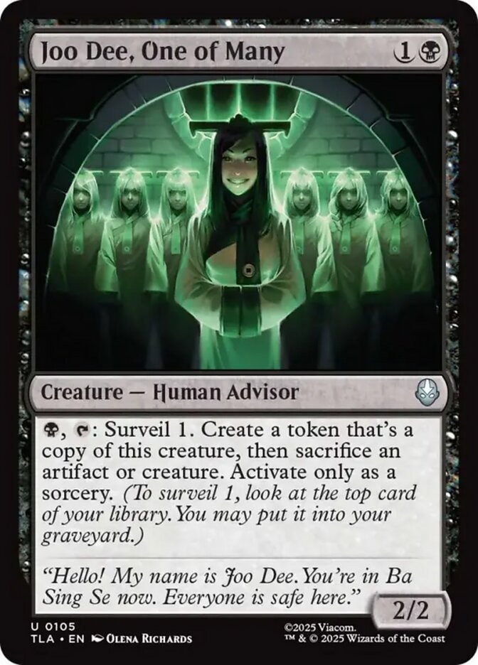 Mtg Avatar The Last Airbender Joo Dee